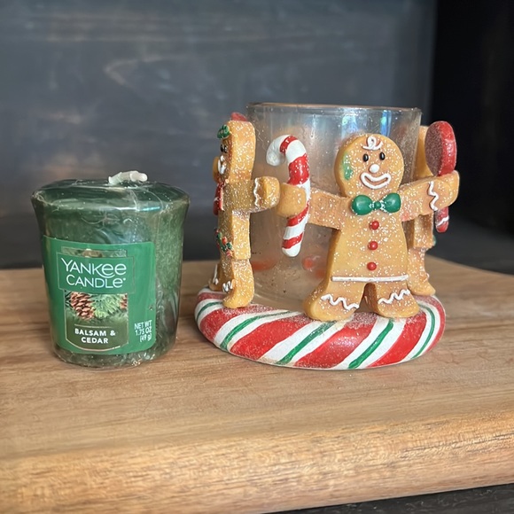 Yankee Candle Other Yankee Candle Gingerbread Man Candle Holder